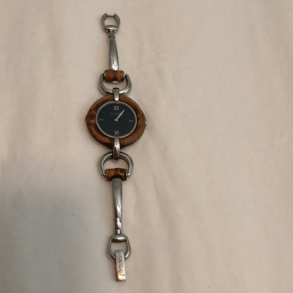 Used Authentic Bamboo Gucci Watch